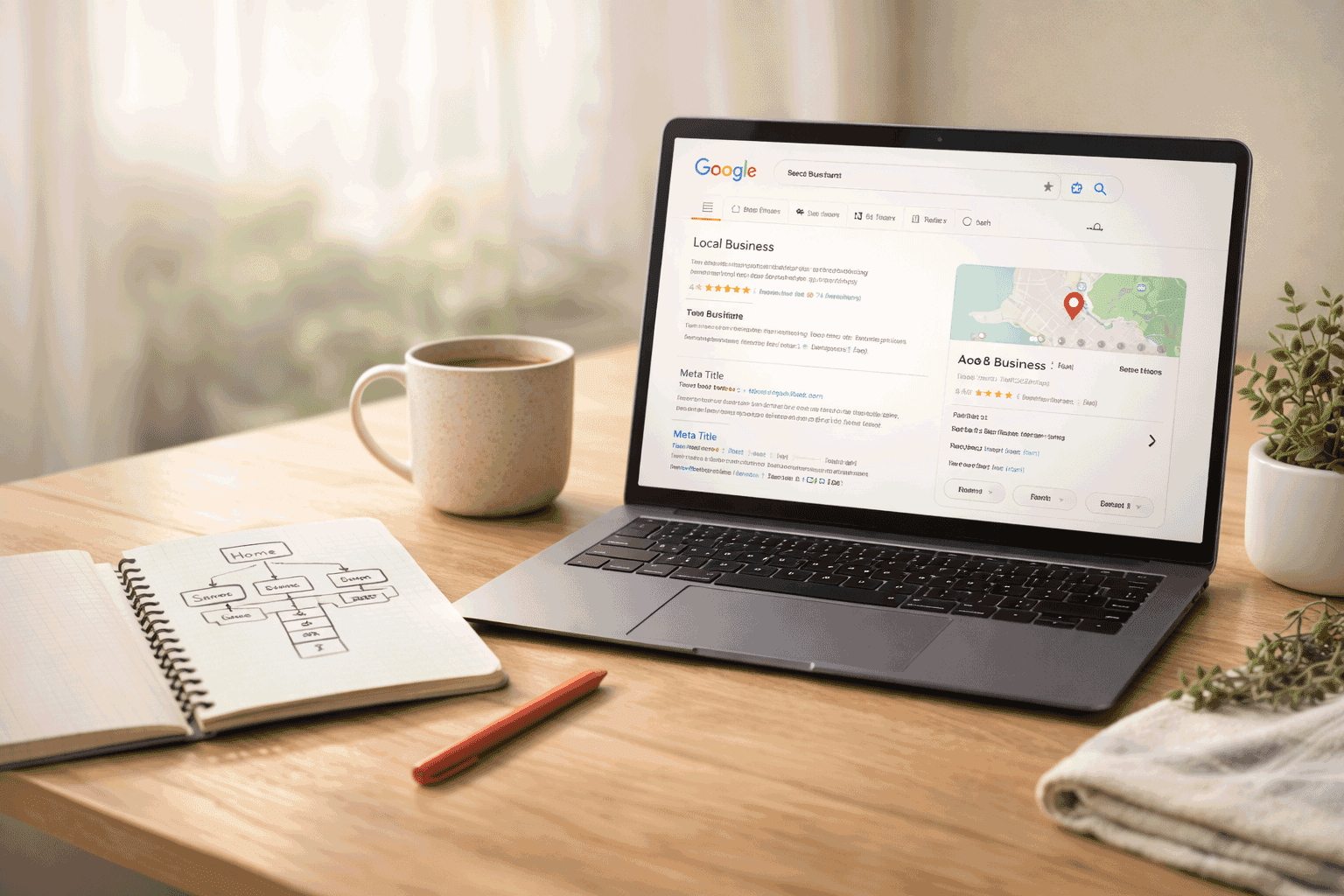 SEO for small businesses helping a website get found on Google