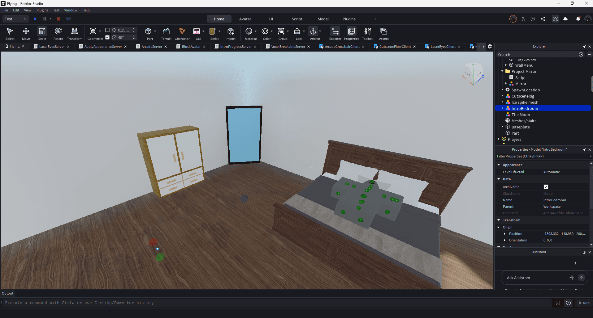 Tylir Monaghan designing progression systems for a Roblox simulator